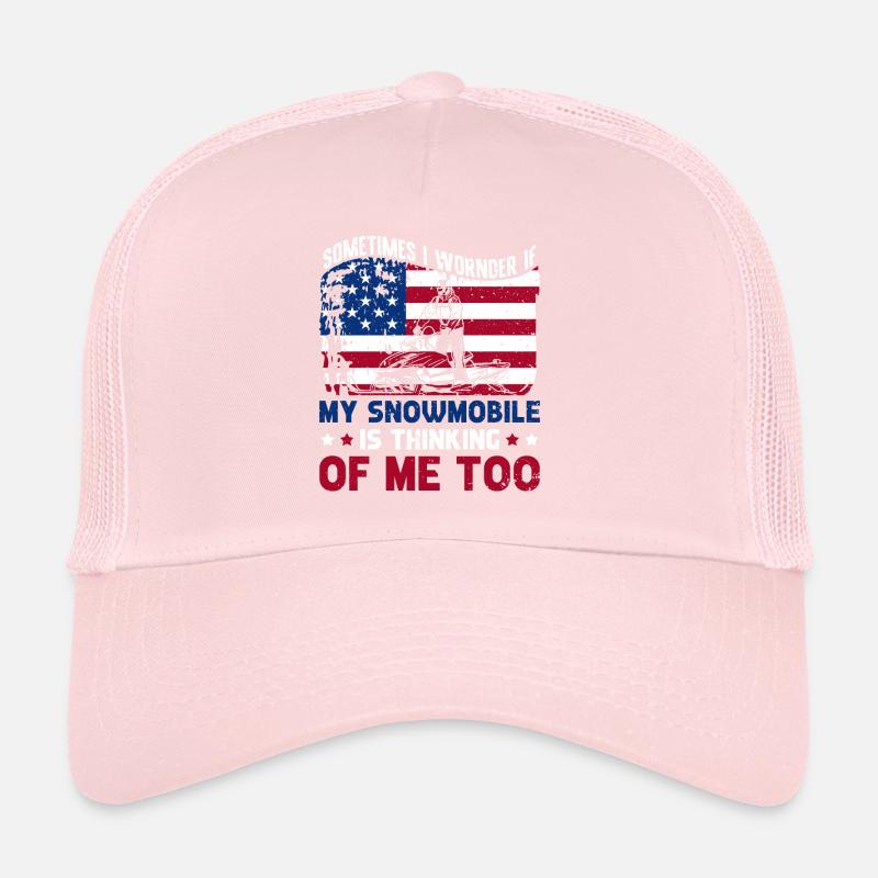 Si ma motoneige pense aussi à moi Casquette trucker 