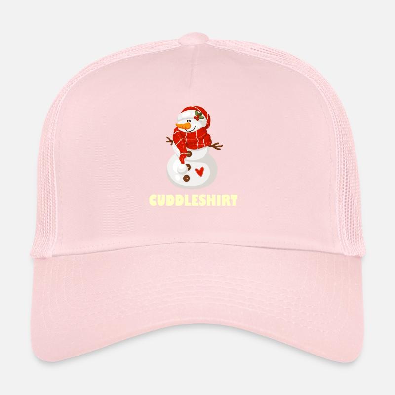 Cuddly Shirt Cuddle Cozy Winter Warm Snow Trucker Cap