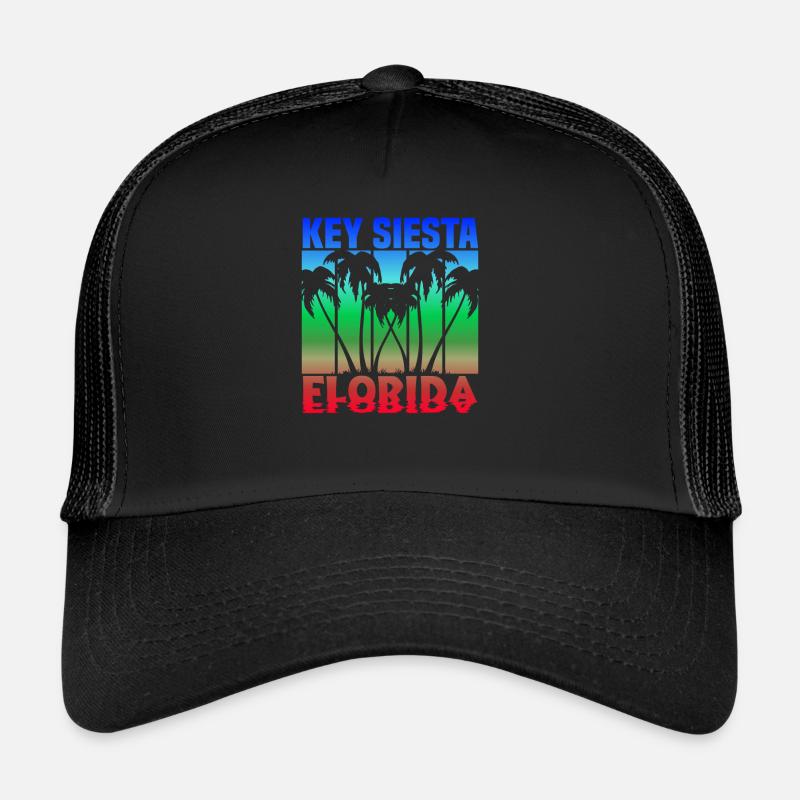 Key Siesta Florida Trucker Cap