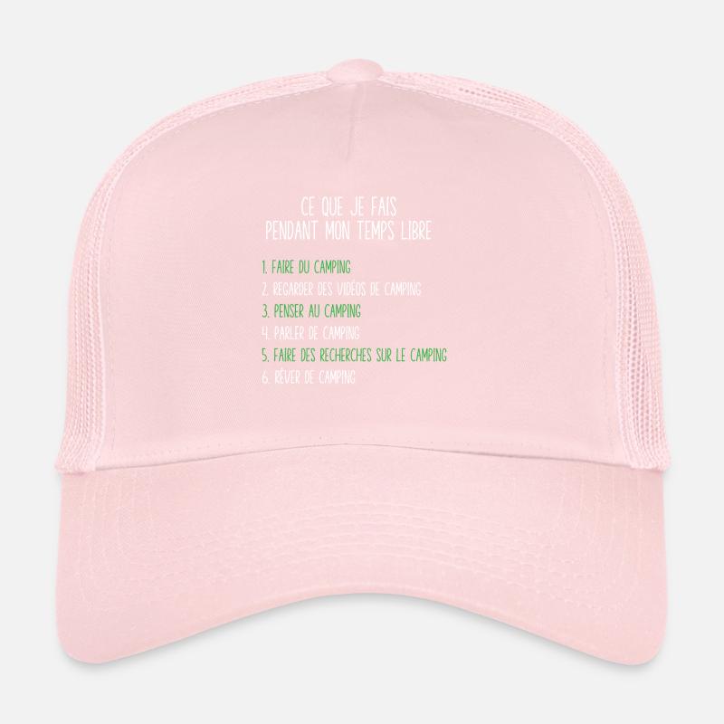 Camping Temps Libre Idée Cadeau Pour Campeur Casquette trucker 