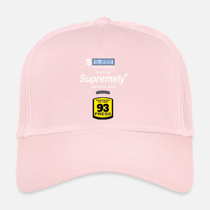Costume de pompe à essence d’Halloween - Pompe à essence rouge Casquette trucker 
