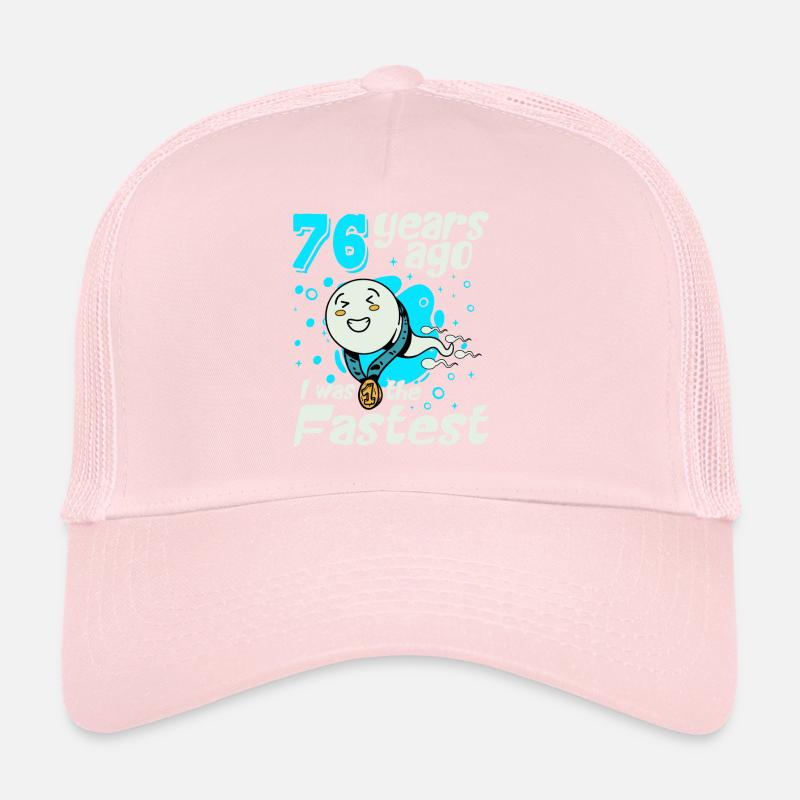 Il y a 76 ans, j’étais le plus rapide 76e anniversaire Casquette trucker 