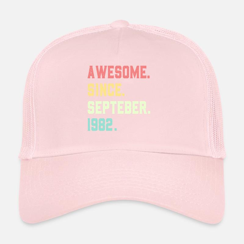 Awesome Since September 1982 Trucker Cap