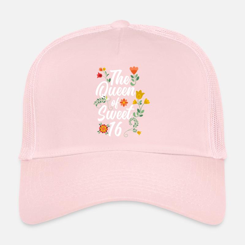 Fille du 16e anniversaire Casquette trucker 