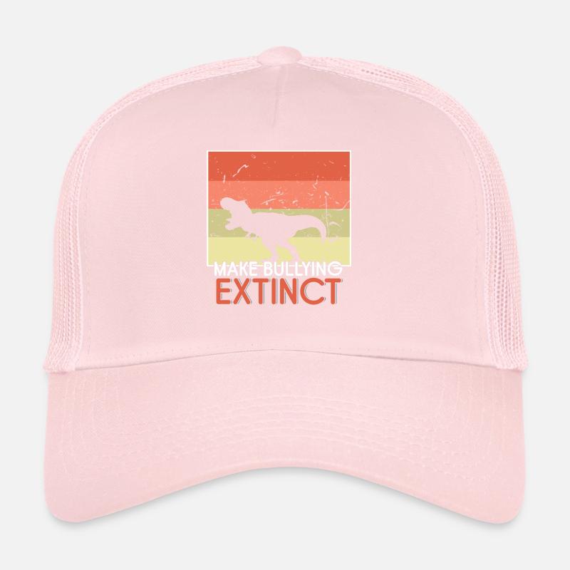 Retro Dinosaur Kindness Awareness Unity Day Trucker Cap