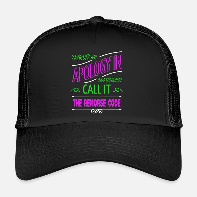 langage informatique de programmation d’étudiants Casquette trucker 
