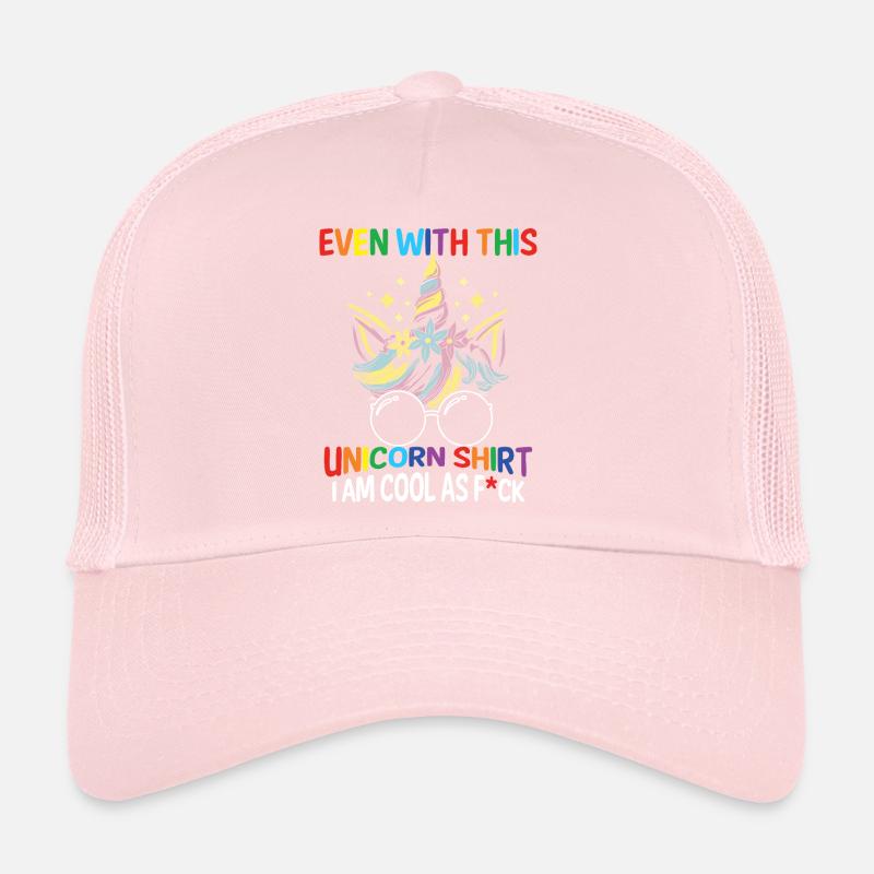 Lustiges Sarkastisches Einhorn -Selbstvertrauen Trucker Cap