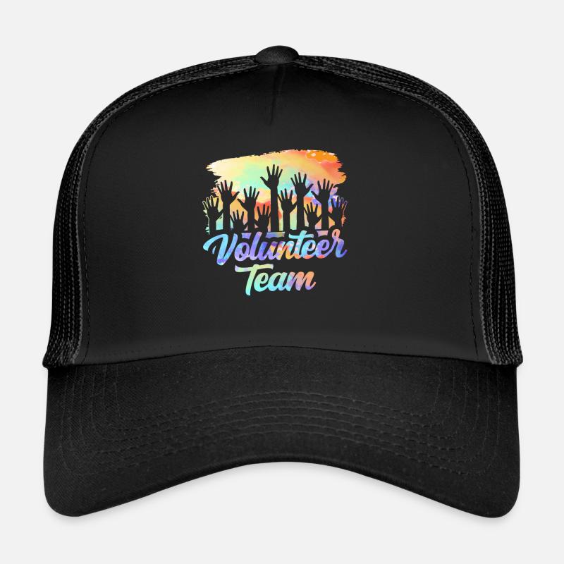 Freiwilligen Team Freiwilliger Freiwillig Beruf Trucker Cap