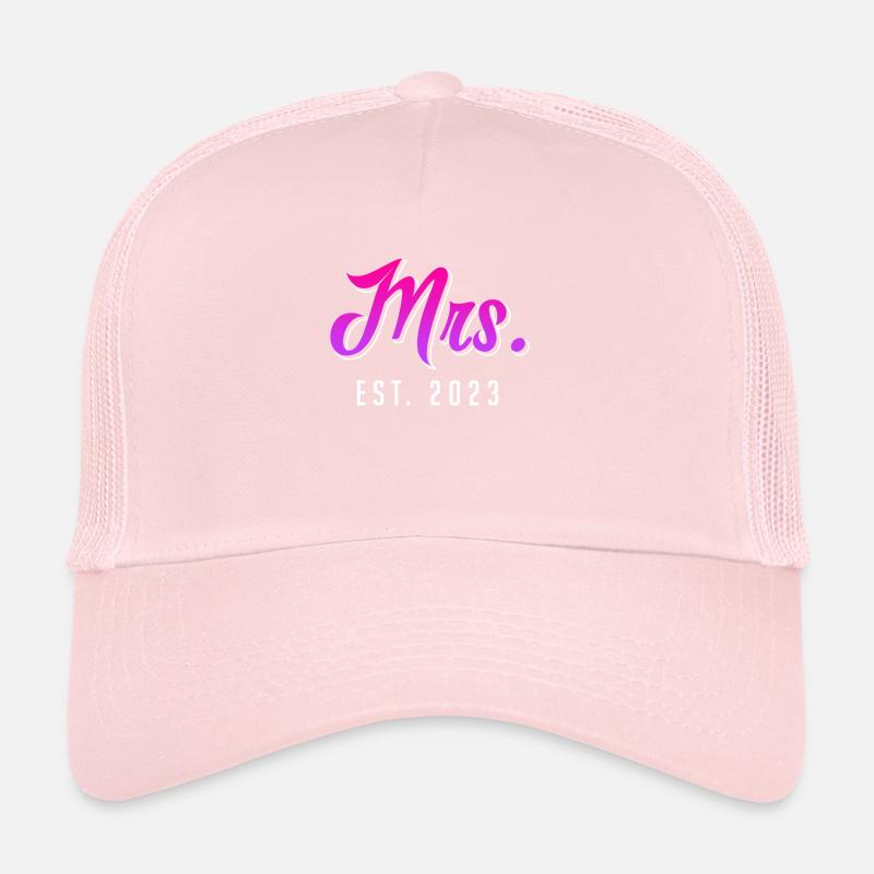 Mrs Mr Deko Hochzeit Trucker Cap