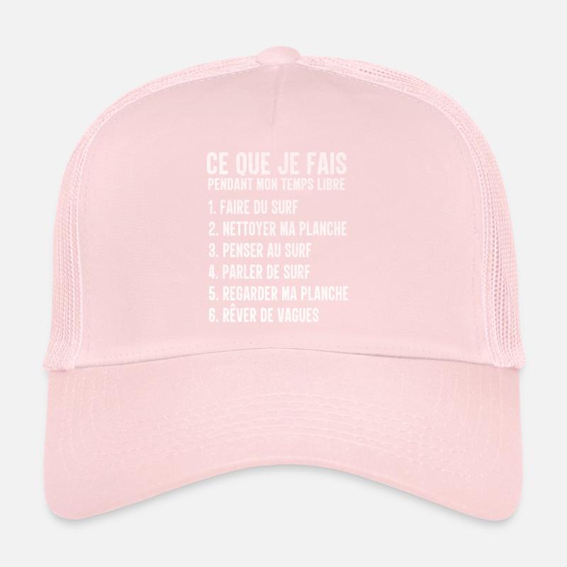 Surf Temps Libre Idée Cadeau Pour Surfeur Casquette trucker 