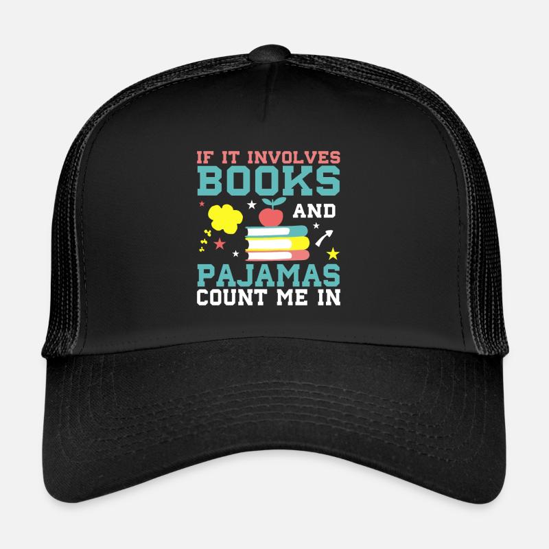 When it comes to books and pajamas, count Trucker Cap