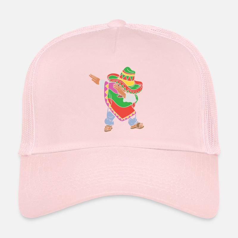 Dabbing Mexican Cinco De Mayo Dabbing Mexikaner Trucker Cap