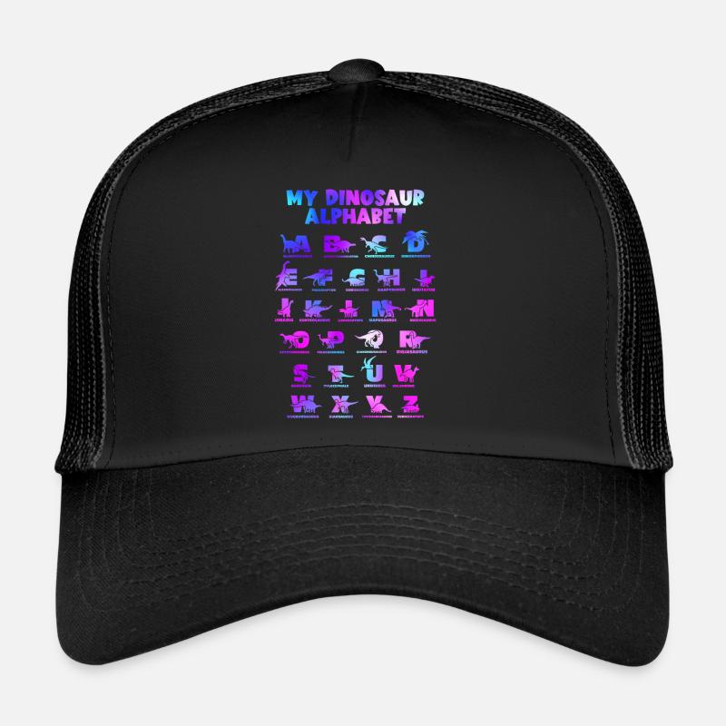 Dinosaurs Alphabet Learn Primer Gift Trucker Cap