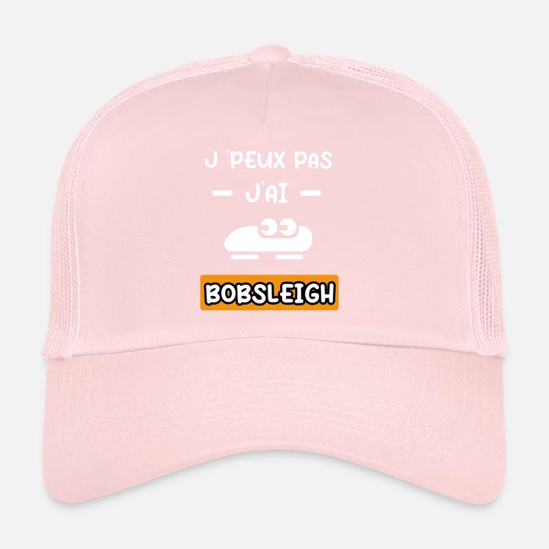 je peux pas j'ai bobsleigh cadeau bobsleigh Casquette trucker 