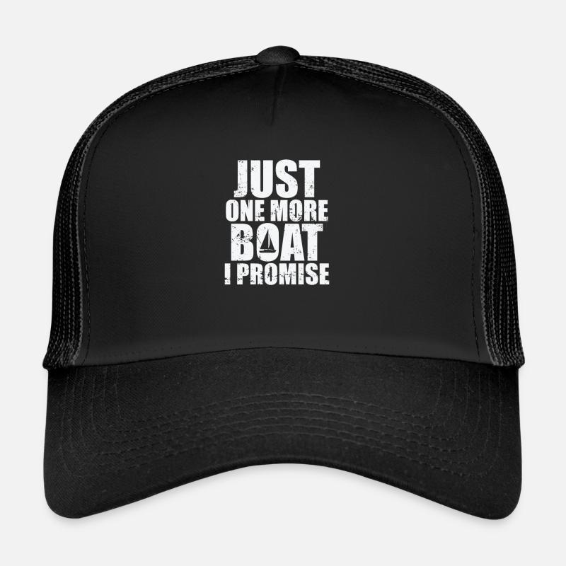 Juste un bateau de plus que je promets voilier Casquette trucker 
