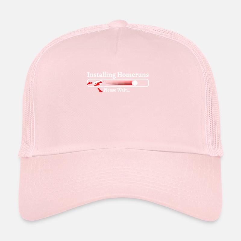 Install HomeRuns Please Wait - Baseball Trucker Cap