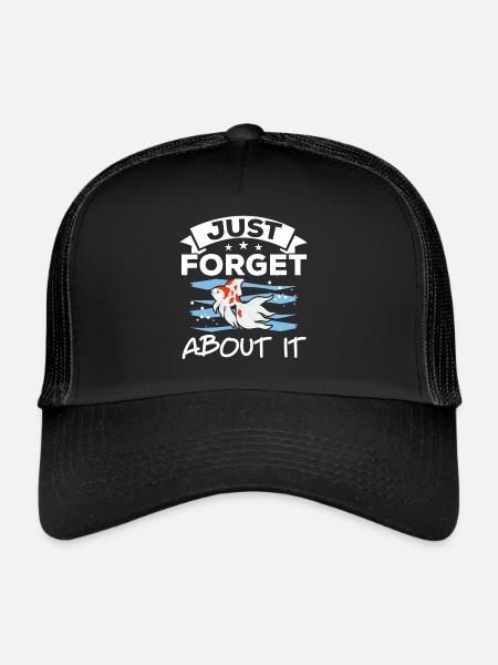 Oubliez simplement la pisciculture aquariophile G - Casquette trucker  - noir/noir - Devant