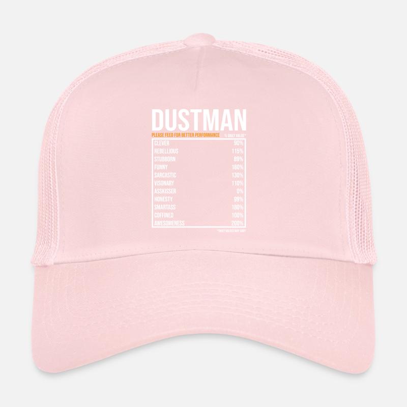Müllmann Beruf Müllabfuhr Müllwerker Trucker Cap