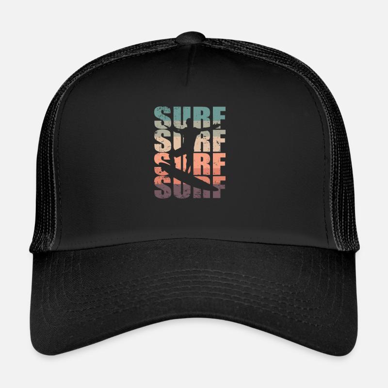 Surf Surf Surf Surf Surfboard Casquette trucker 