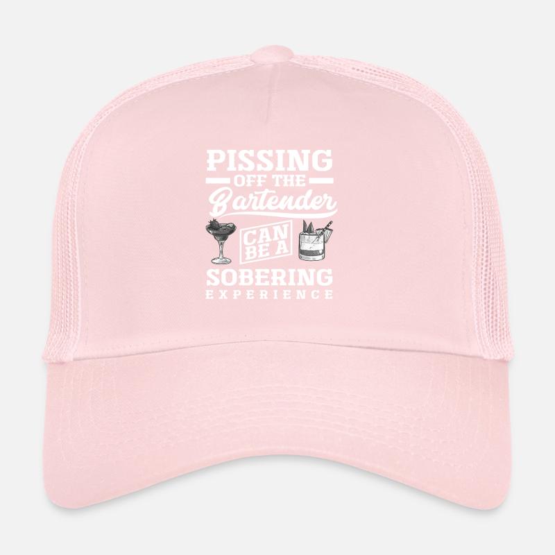 Funny bartender Trucker Cap