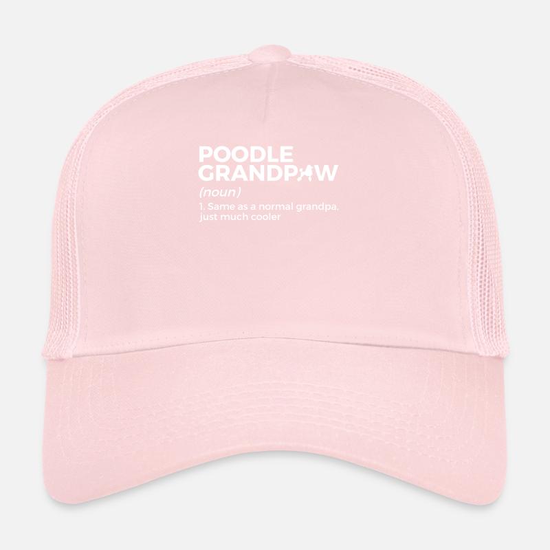 Poodle Dog Owner Gift Trucker Cap