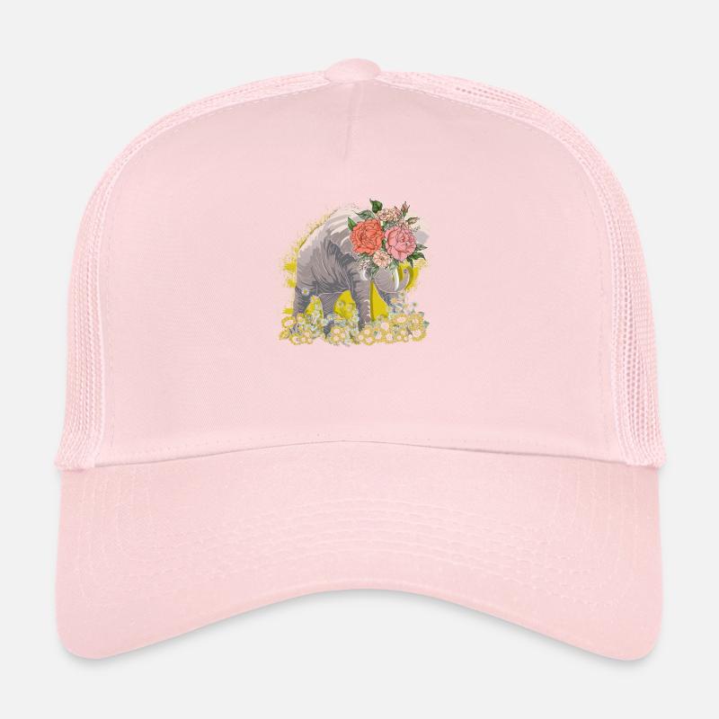 Éléphant Éléphant Éléphant Proboscis Zoo Cirque Casquette trucker 