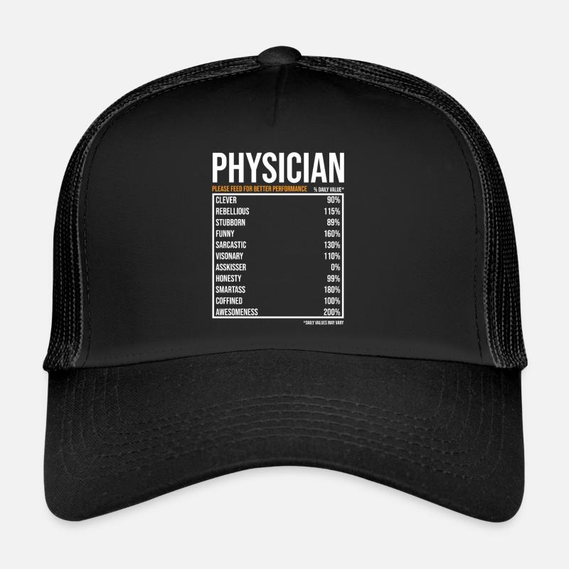 Arzt tageswerte Lustiger Arzt Trucker Cap