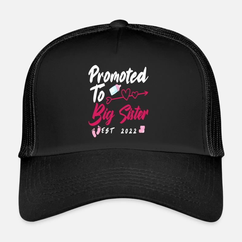Schwester Schwangerschaft Geburt Geschenk 2022 Trucker Cap