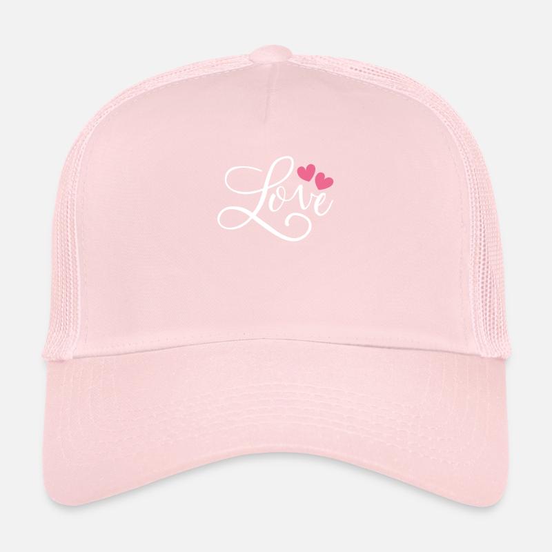 Herzliebe Am Valentinstag Trucker Cap
