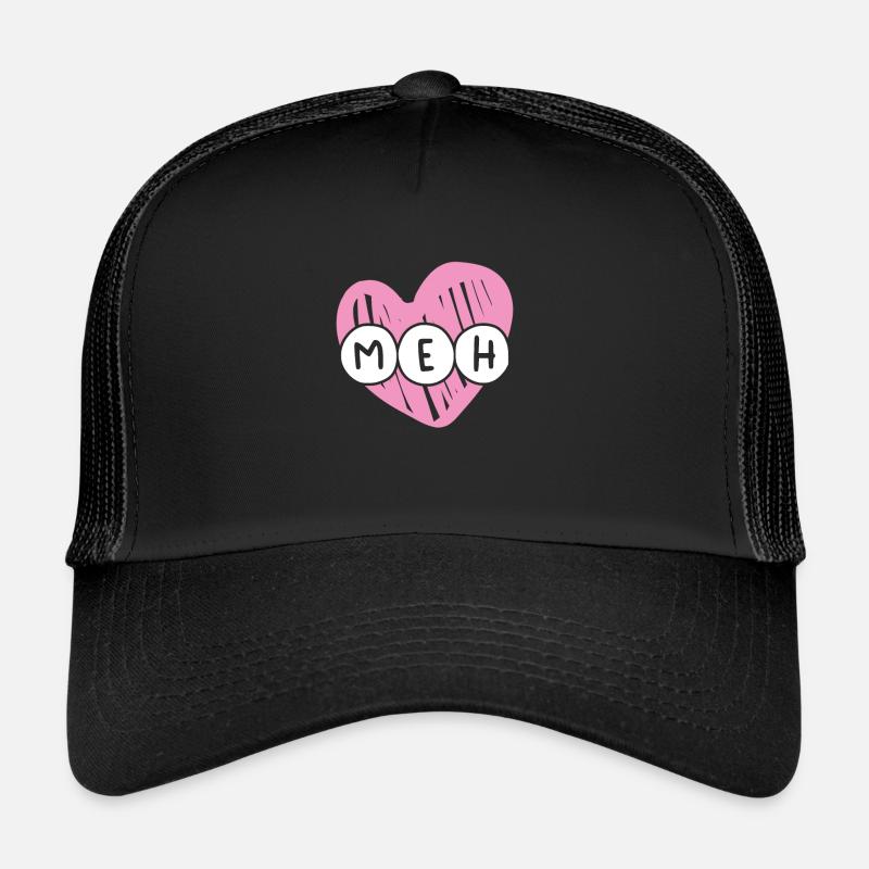 Liebe Meh Am Valentinstag Trucker Cap