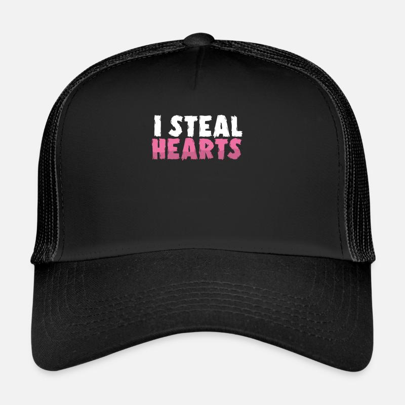 Ich Stehle Herzen Am Valentinstag Trucker Cap