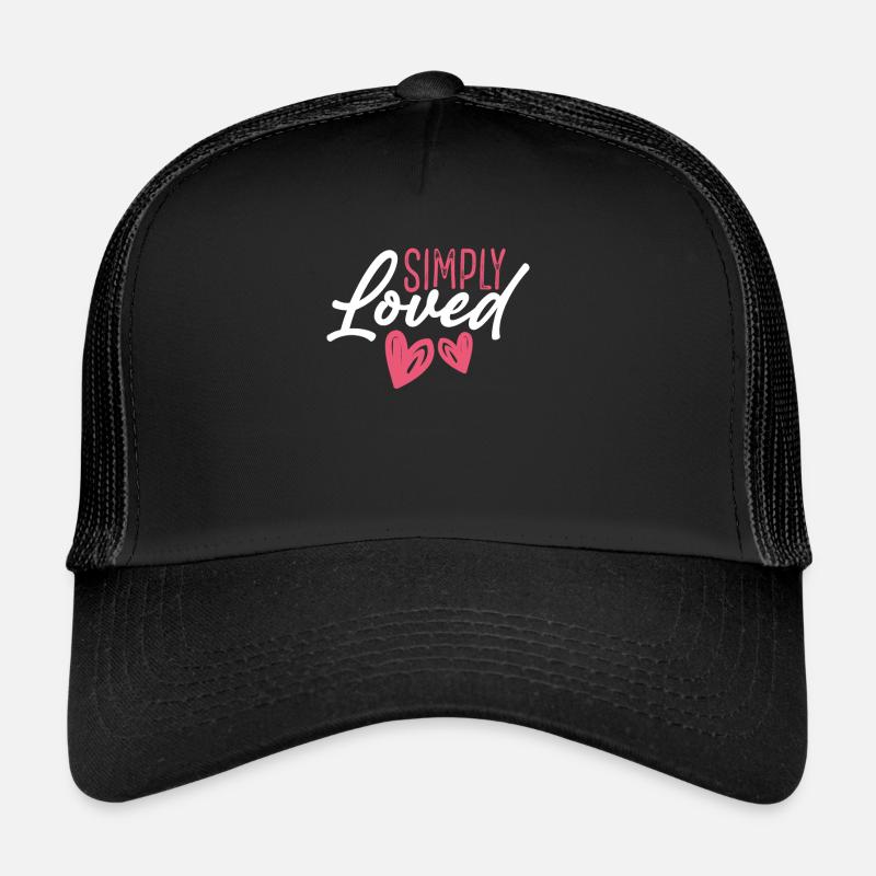 Simply Beloved Hearts Trucker Cap
