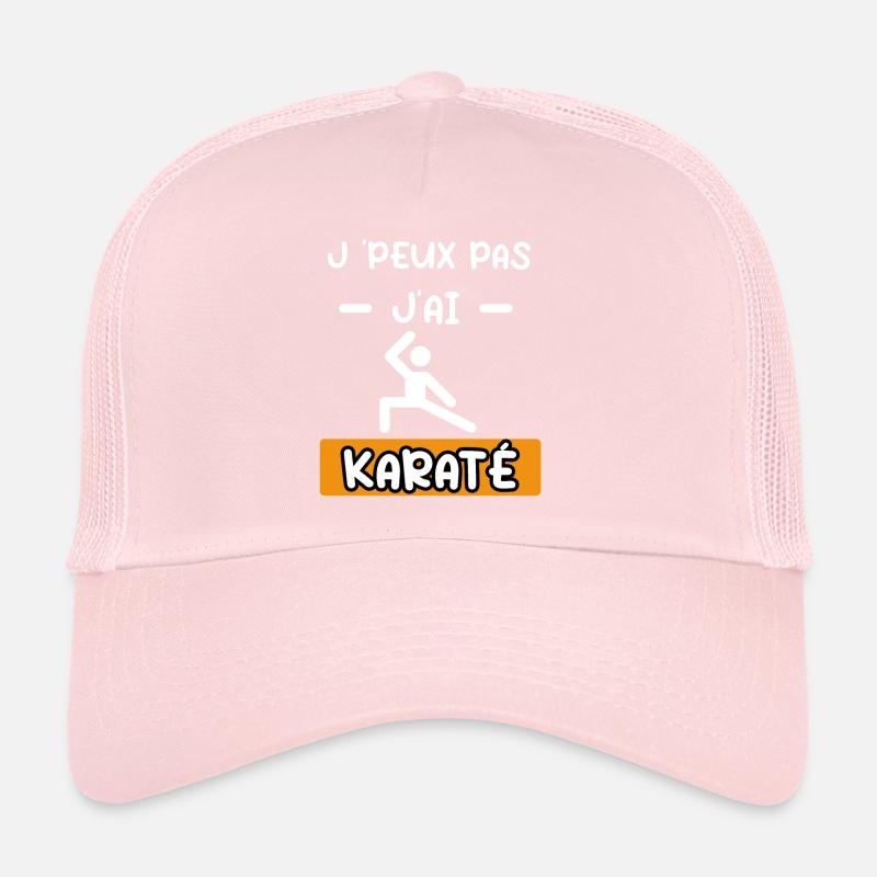 je peux pas j'ai karaté combat cadeau karaté Casquette trucker 