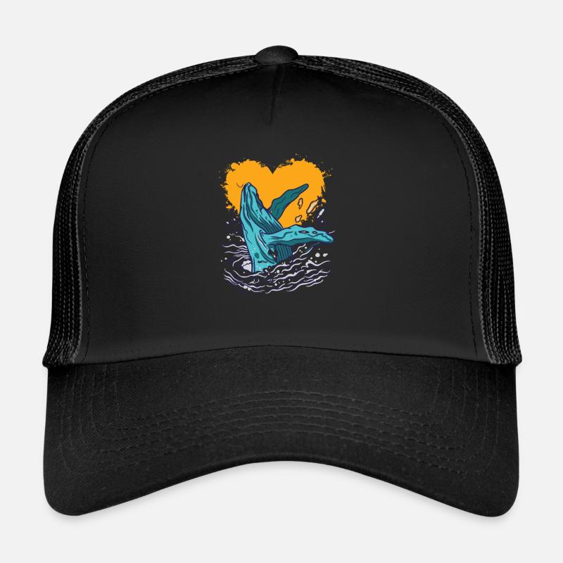 Wal-liebe-ozean-tier Trucker Cap