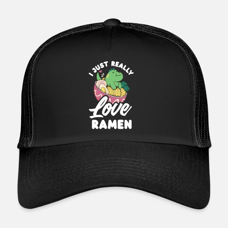Ich Liebe Einfach Ramen Lustiges Ramen Geschenk Trucker Cap