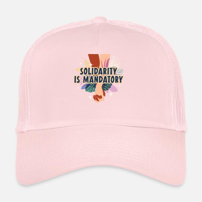 La solidarité est obligatoire Mois de l’histoire des Noirs Casquette trucker 