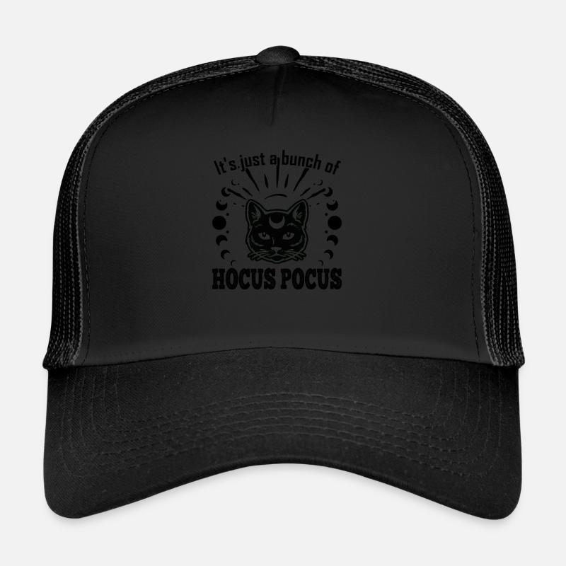 Hocus Pocus Chat céleste d’Halloween Casquette trucker 