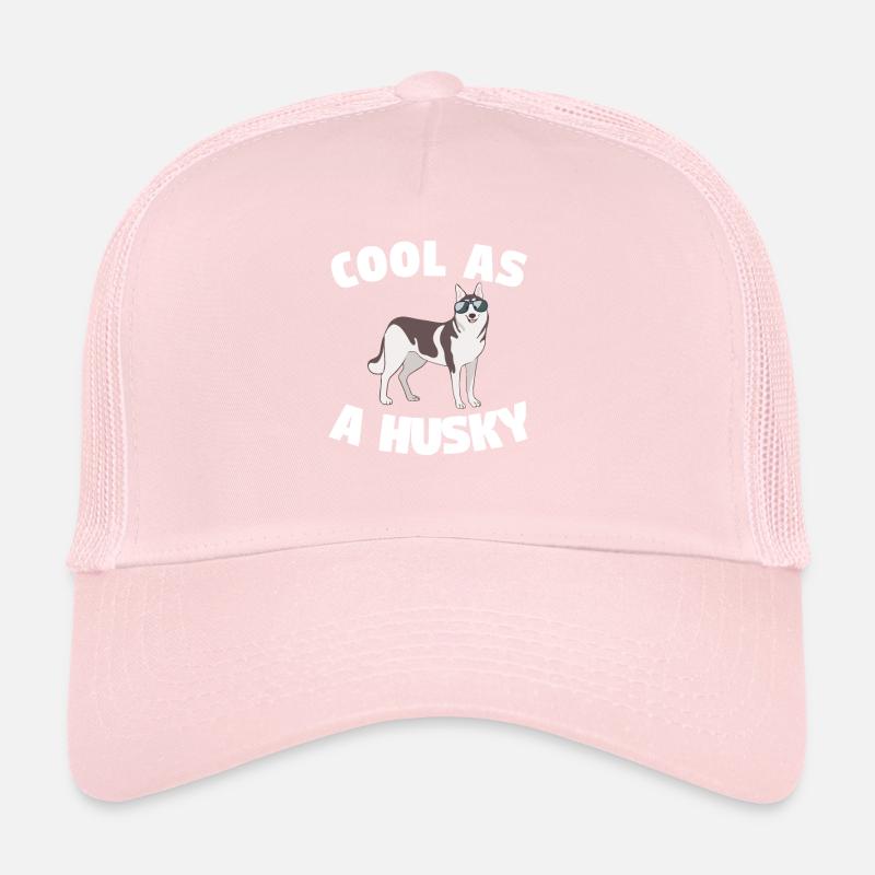 Cool As A Husky Siberian Huskies Trucker Cap