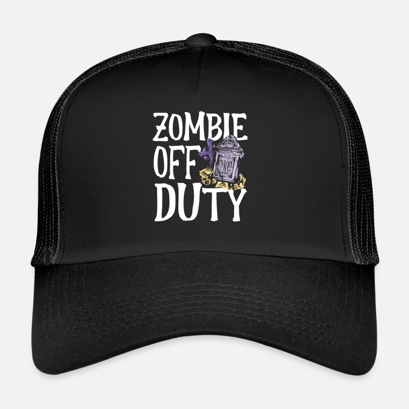 Zombie Außer Dienst Trucker Cap