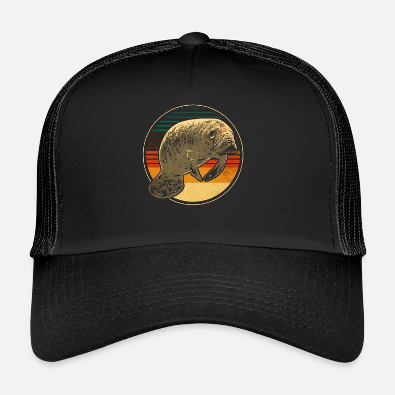 Seekuh - Trucker Cap - Schwarz/Schwarz