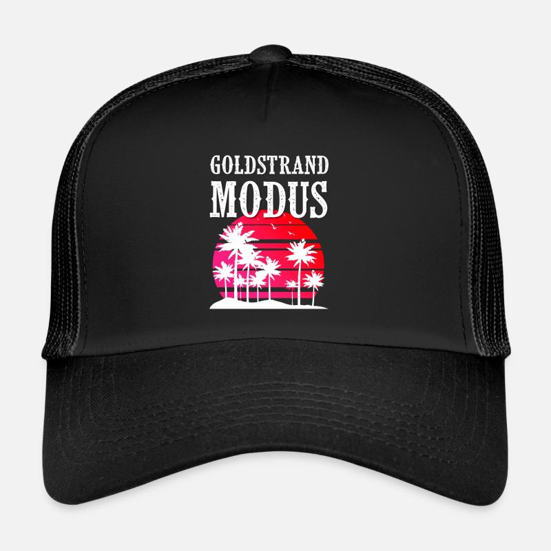 Mode Sables dorés Casquette trucker 