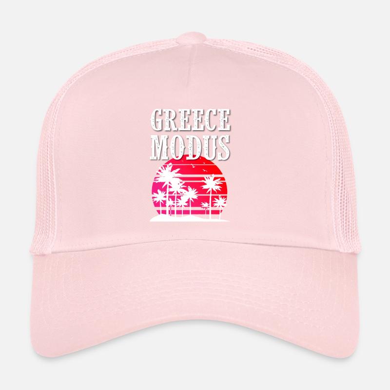 Greece Mode Trucker Cap