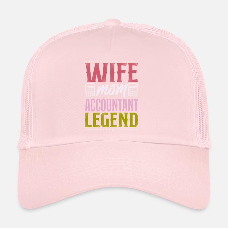 Accountant Bookkeeper Accounting Trucker Cap