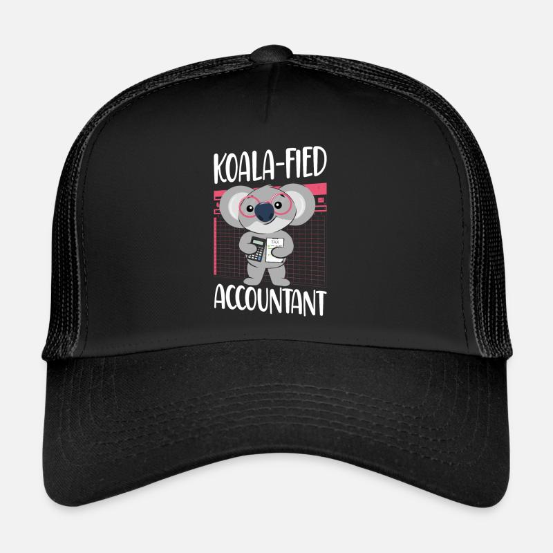 Accountant Bookkeeper Accounting Trucker Cap
