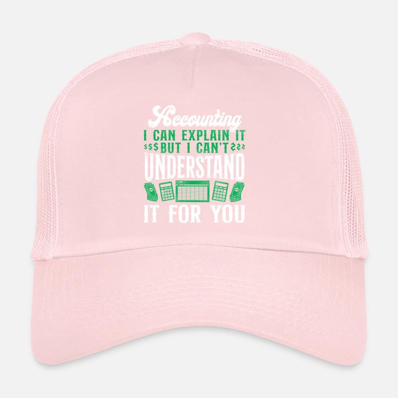 Comptable Comptable Comptable Comptabilité Casquette trucker 