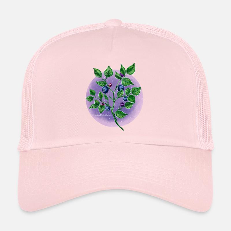 Blueberries Trucker Cap