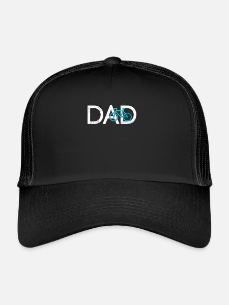 Vélo Papa - Casquette trucker  - noir/noir - Devant