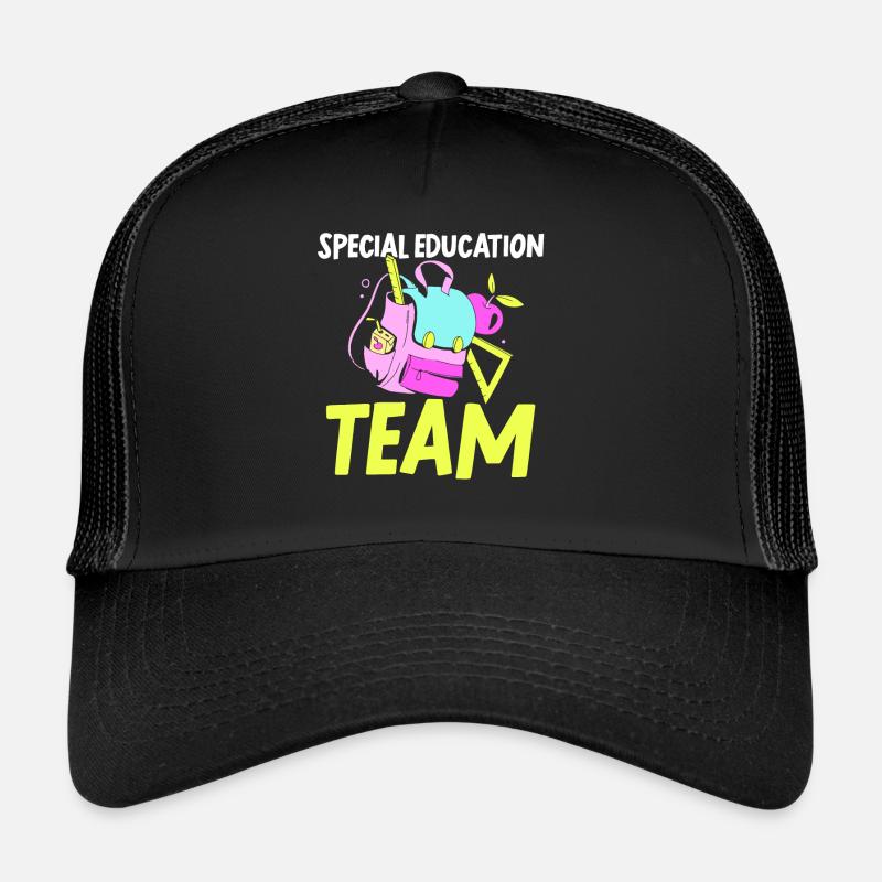 Équipe d’éducation de l’enfance en difficulté Profession d’enseignant en éducation de l’enfance en difficulté Casquette trucker 