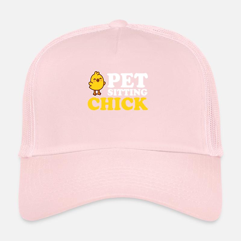 Pet Sitting Chick Petsitting Trucker Cap