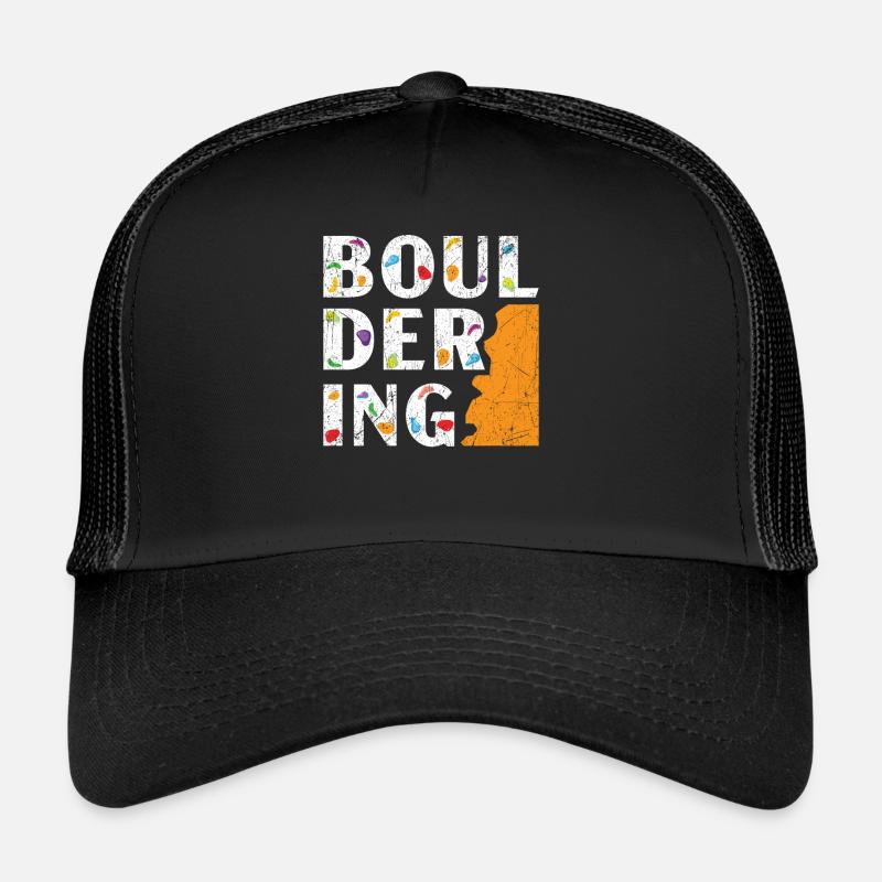 Boulderer Escalade Alpinisme Bloc Casquette trucker 